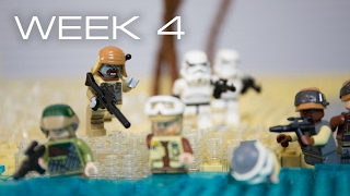 Building Scarif in LEGO - Week 4: TIMELAPSE!