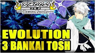 ❄️❄️ EVOLUTION OF BANKAI TOSHIRO VS DZ ❄️❄️ Bleach Brave Souls