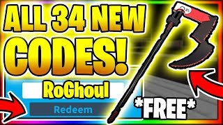 ALL *34* NEW SECRET OP WORKING CODES! Roblox Ro-Ghoul