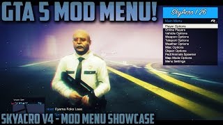 GTA 5 Online - SkyAcro v4 (1.26 Mod Menu) Showcase! Crazy "GTA 5 Mods" 1.26 - (GTA 5 Online)