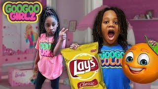 Are Chips Healthy Dre? (Goo Goo Girlz Learn to Eat Healthy Snacks)