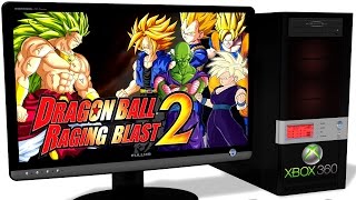 XENIA Xbox 360 Emulator - Dragon Ball: Raging Blast 2 (2010). OpenGL. Test #1