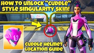 *NEW* How To Unlock Cuddle Style For SINGULARITY SKIN! Fortnite BR (SINGULARITY MASK LOCATIONS)