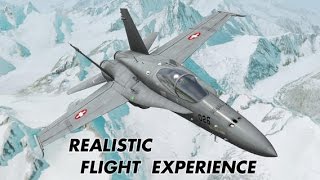 Aerofly FS 2: VR flight simulator gameplay on HTC Vive with x52 Pro HOTAS