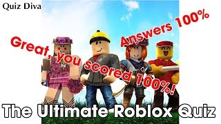 The Ultimate Roblox Quiz Answers 100% | QuizHelp.Xyz
