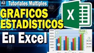 Como Hacer GRAFICOS ESTADISTICOS En Excel  y Sus Estilos ✅