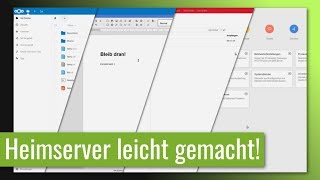 Heimserver leicht gemacht! UCS mit Nextcloud, OnlyOffice & Kopano installiert & eingerichtet