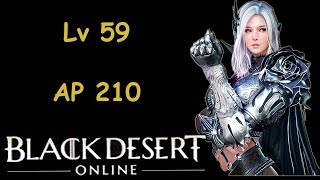 Black Desert Online - Dark Knight LV 59 AP 211 / PVP