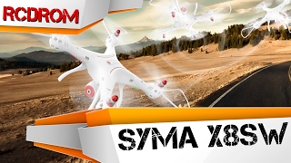 Лучший квадрокоптер для новичка Syma X8SW. Обзор - Распаковка и полет