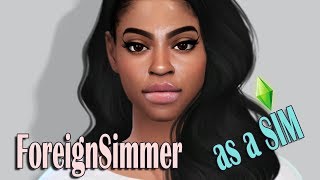 The Sims 4 I ForeignSimmer as a sim ⭐