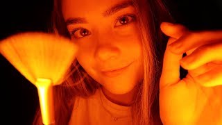 ASMR CRINKLES On Your FACE! Up Close Face Touching, Brushing Sounds, Whispering
