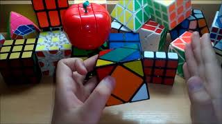 Как собрать головоломку  Skewb Cube (Cкьюб)