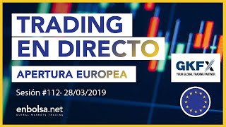 Estrategias de TRADING en FOREX Apertura Europea #139