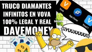 Como tener diamantes infinitos en Vova // 100%legal y real //lo viste primero acá en DaveMoney