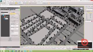 Уроки 3ds max. Создание города с помощью gHostTown elite.