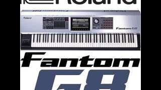 Roland Fantom G8 sound samples   Download