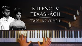 Milenci v texaskách (Starci na chmelu) + noty pro klavír