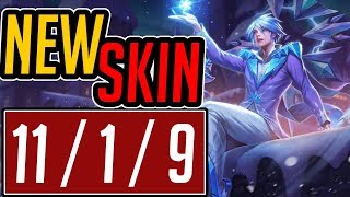 TULEN NEW SKIN FROZEN RUNE! (Insane Gameplay) | AOV / ROV / 傳說對決 / Liên Quân Mobile / 펜타스톰
