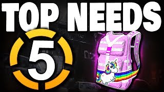 The Division 2 - TOP 5 THINGS WE NEED !!