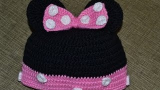 Шапочка микки мауса (beanie Mickey and mini mouse)