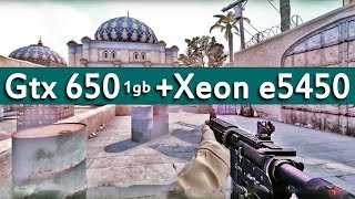 Xeon E5450 + GTX 650 1gb CS GO сокет 775