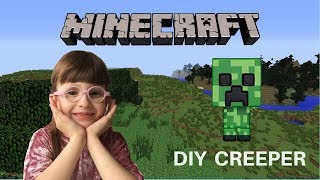 Майнкрафт как сделать шарик крипер | Minecraft how to make a creeper balloon