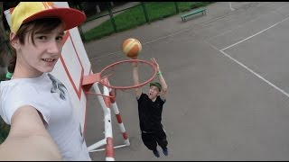 Эпичное видео с площадки|Баскетбол))