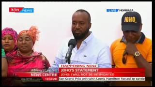 Mombasa Governor Hassan Joho's full statement on alleged  forged documents
