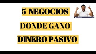 5 EMPRESAS DONDE  GANO DINERO PASIVO, MUESTRO MIS RETIROS IX INVERSOR BTCSURF MIND CAPITAL KUAILIAN
