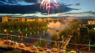 Праздничный салют 9 мая 2013 в г. Орле