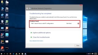 How to Fix Wi-Fi doesn’t have a valid IP configuration error in Windows 10/8.1/7