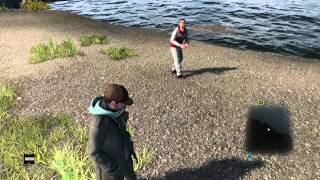 Watch Dogs gameplay random citizen behavior ps4 ( RC-Plane ) part 2