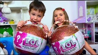 LOL ЧЕЛЛЕНДЖ в СУХУЮ! Позор для девочек! Мальчики ЗНАЮТ толк в куклах /Куклы ЛОЛ/ L.O.L Challenge