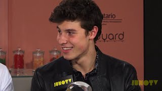 Shawn Mendes Backstage at The 2017 JUNO Awards