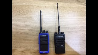 Real life comparison test between Zastone A28 v Baofeng BF888smax walkie talkies