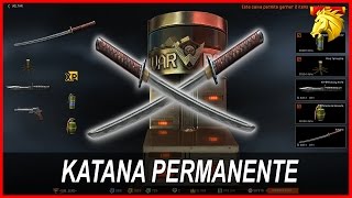 Warface  - Pegando a Katana Permanente