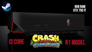 Crash Bandicoot N' Sane Trilogy on Alienware Alpha