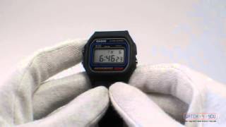Обзор мужских часов Casio W-59-1VU