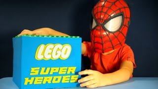 Игрушки Lego Super Heroes обзор на русском языке. Лего СуперГерои Минифигурки