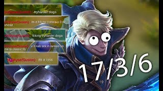 ALUCARD VS MOST TOXIC PLAYER IN MOBILE LEGENDS