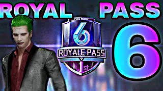 PUBG MOBILE Season 6 Royal Pass Leaks and Rewards.