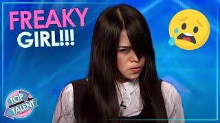 TERRIFYING TALENT! Freaky Magician GIRL Scares Judges & Audience On Asia's Got Talent!