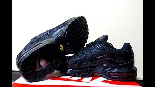 Nike Air Max Plus 'Triple Black' Unboxing & On Foot Review