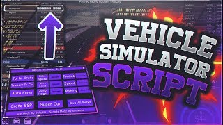 *NEW* ROBLOX GUI/SCRIPT - Vehicle Simulator - AFK MONEY, CAR SPEED, UNLIMITED MONEY | PROD. CXDY |