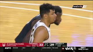 Men's Basketball Highlights: Cincinnati 80, Wichita State 79 (Courtesy ESPN)