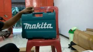 Unboxing Cordless Driver Drill / Bor Batrey Makita DF331DWYE