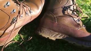 Haix  MOD  Brown High Liablity  Combat Boots  Ex Britsh Army
