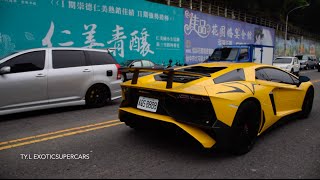 Macaron Fleet Supercar Meet - Start ups, Revs, Accelerations and More!!