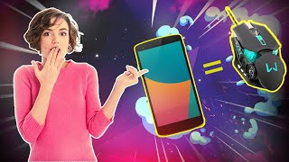 como transformar seu celular em mouse sem fio