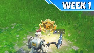 Secret Season 9 Week 1 Battlestar Location Guide (Utopia Challenges) - Fortnite Battle Royale